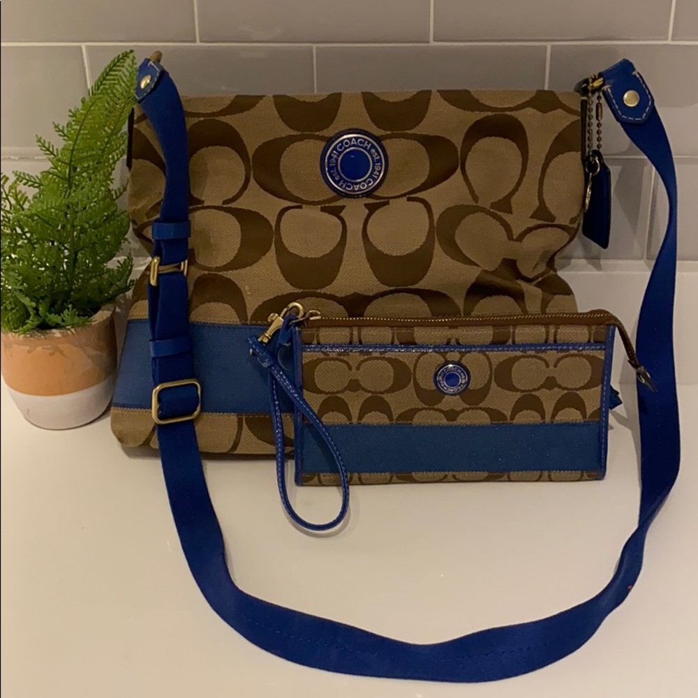 Coach purse and Matching Wallet